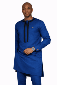 Striped Blue Kaftan